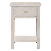 Modern Farmhouse Drawer Chair Side Table image