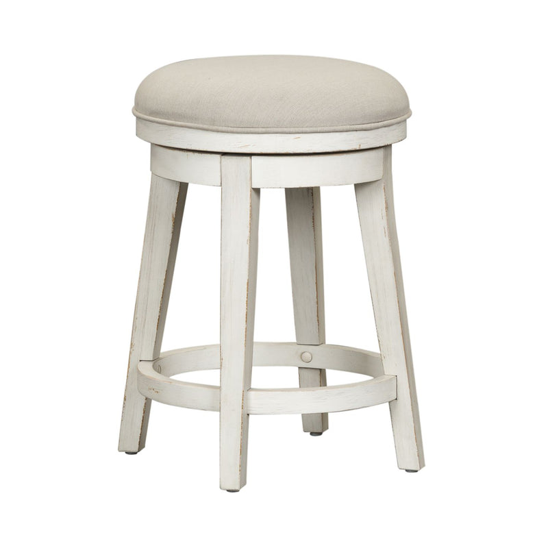 Modern Farmhouse Console Swivel Stool image