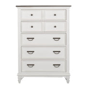 Allyson Park King California Panel Bed, Dresser & Mirror, Chest image