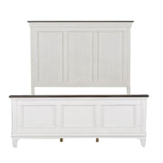 Allyson Park Panel Bed, Dresser & Mirror image