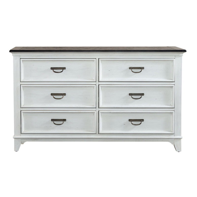 Allyson Park Drawer Dresser in White image