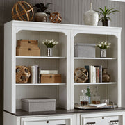 Allyson Park Bunching Lateral File Hutch in Wirebrushed White image