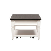 Allyson Park Rectangular Cocktail Table in Wirebrushed White image