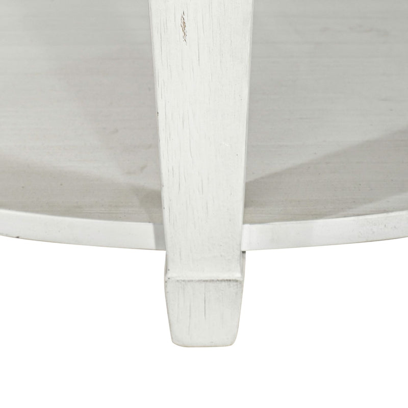 Allyson Park Round Cocktail Table in White image