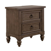 Americana Farmhouse King California Sleigh Bed, Dresser & Mirror, Chest, Night Stand image