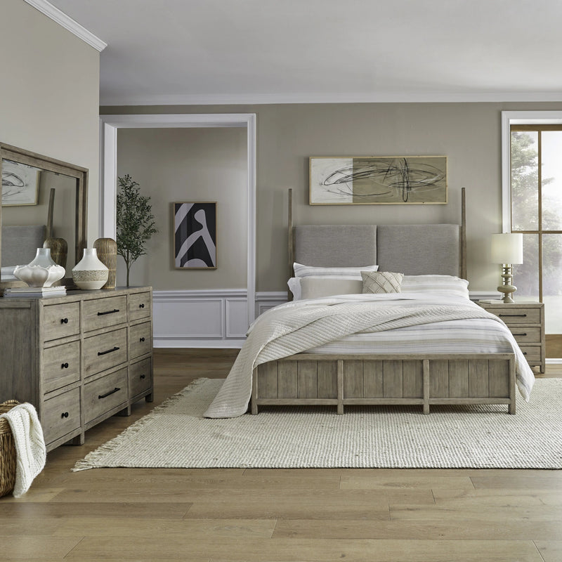 Proximity Place King Poster Bed, Dresser & Mirror, Night Stand image
