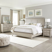 Ivy Hollow King Panel Bed, Dresser & Mirror, Chest, Night Stand image