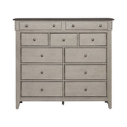 Ivy Hollow 11 Drawer Chesser in Weathered Linen image