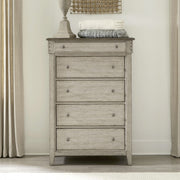 Ivy Hollow 5 Drawer Chest in Weathered Linen image