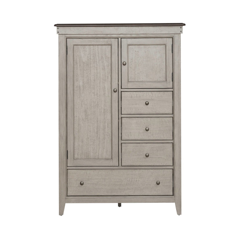 Ivy Hollow Door Chest in Weathered Linen image