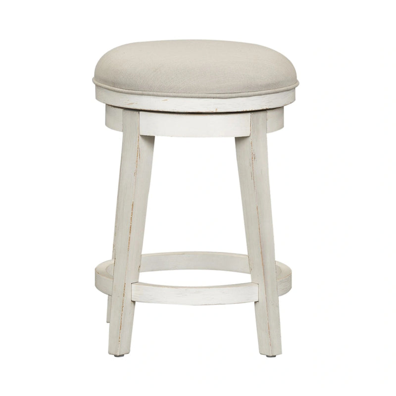 Modern Farmhouse Console Swivel Stool image