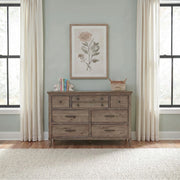 Hickory Grove 7 Drawer Dresser image