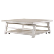Modern Farmhouse Oversized Square Cocktail Table image