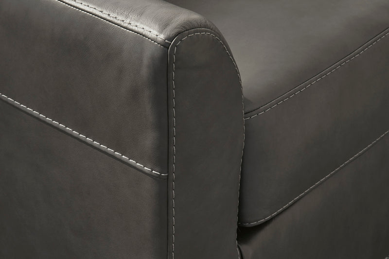 Valderno Fog Leather Sectional