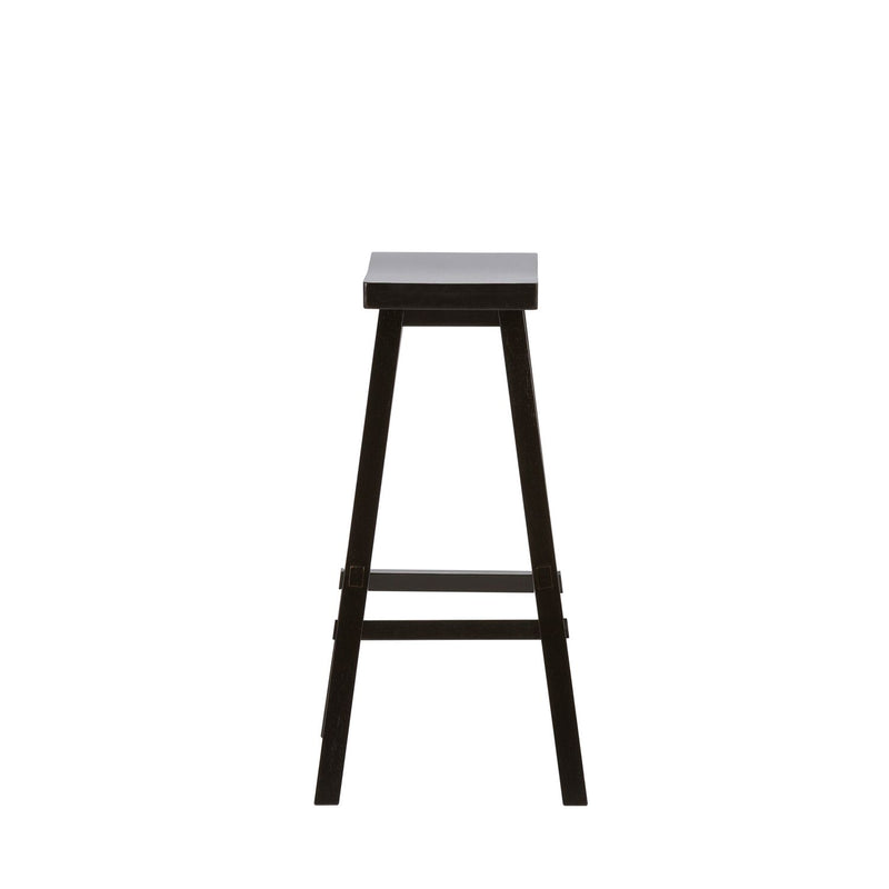 Creations 30 Inch Sawhorse Barstool - Black (RTA) image