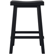 Creations 30 Inch Sawhorse Barstool - Black (RTA) image