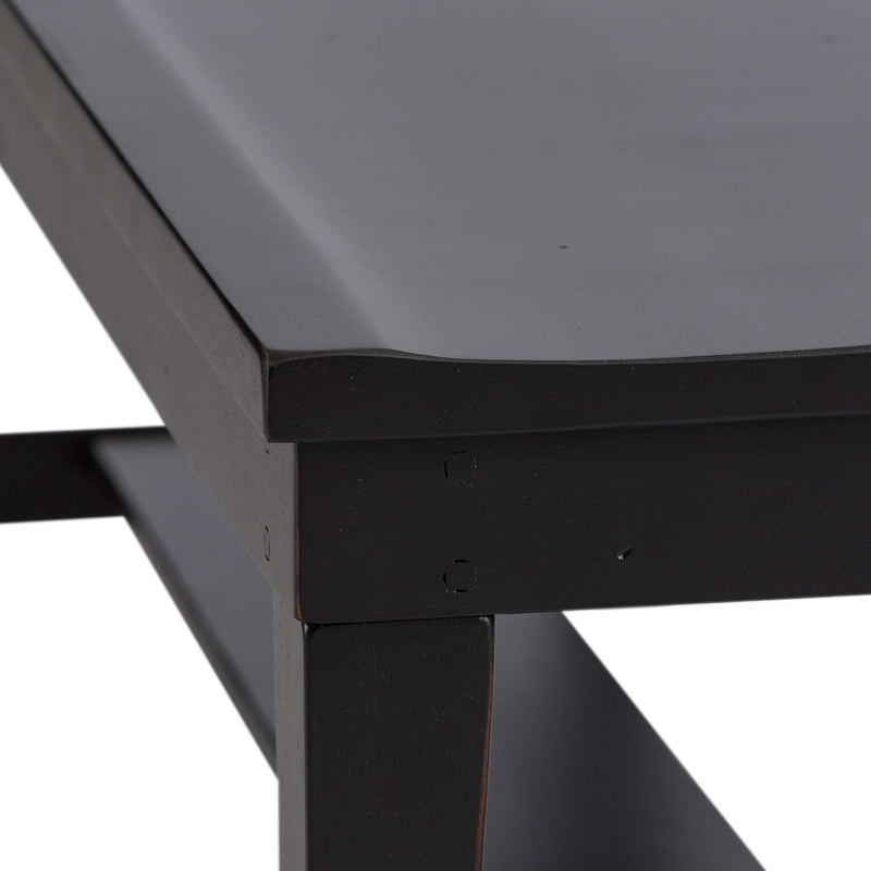 Hearthstone Bench in Black