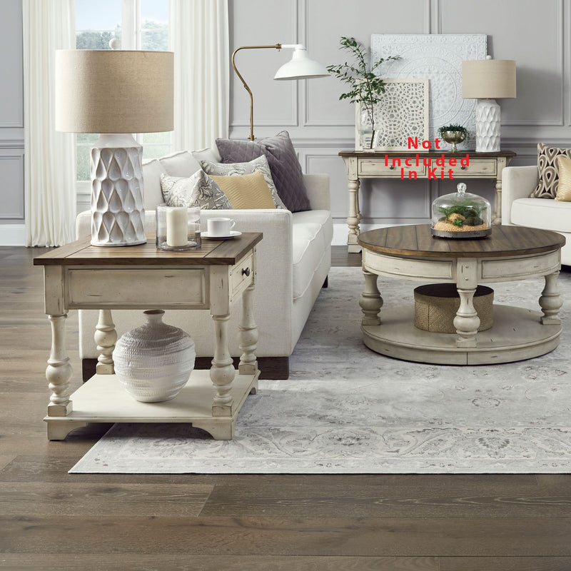 Morgan Creek Opt 3 Piece Set (1-Cocktail 2-End Tables) image