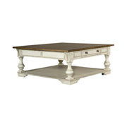 Morgan Creek Cocktail Table in Antique White image