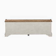 Morgan Creek Storage Hall Bench in Antique White image