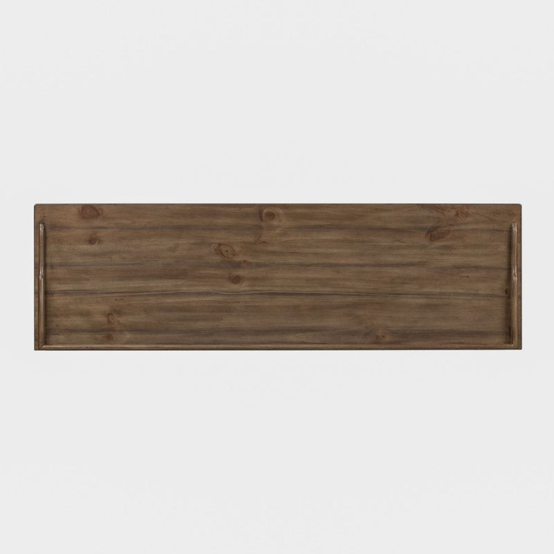Morgan Creek Storage Hall Bench in Antique White