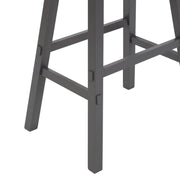 Creations 24 Inch Sawhorse Counter Stool- Gray image