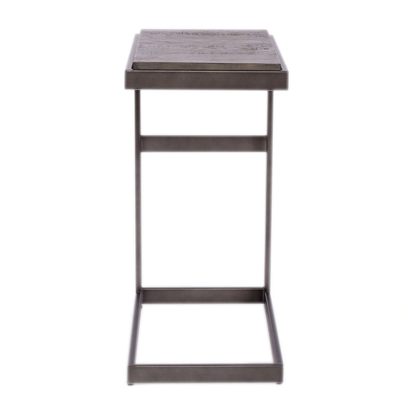 Modern View Laptop Table in Gray image