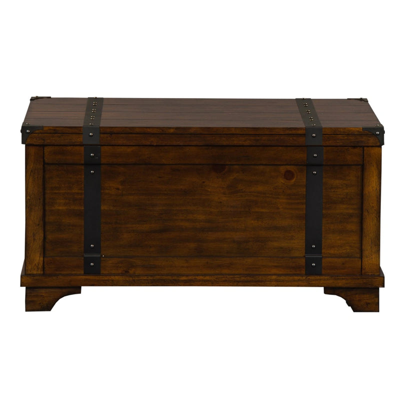 Aspen Skies Storage Trunk in Russet Brown image