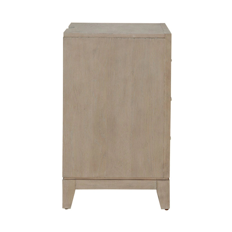 Brentwood 3 Drawer Nightstand w/ Charging Station image