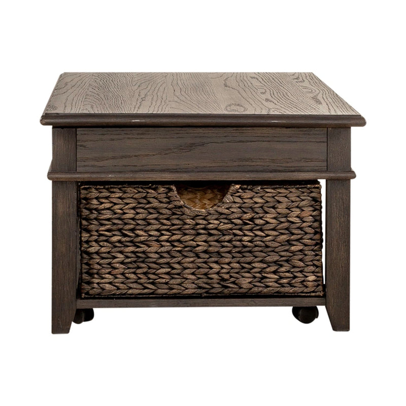 Mill Creek Lift Top Cocktail Table in Peppercorn image