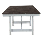 Farmhouse Trestle Table in White image