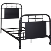 Vintage Series Metal Bed in Black image