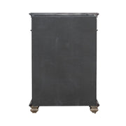 Carlisle Court 5 Drawer Chest in Chestnut with Dusty Wax image