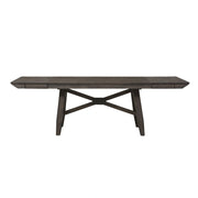 Double Bridge Optional 6 Piece Trestle Table Set image