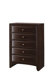 Crown Mark Emily Chest in Dark Cherry image