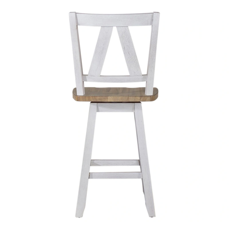 Lindsey Farm Counter Height Swivel Chair (RTA) image