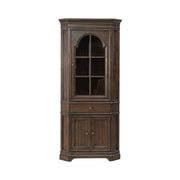 Arden Road Corner Cabinet in Satin Cherry image