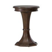 Arden Road Round Chairside Table in Satin Cherry image
