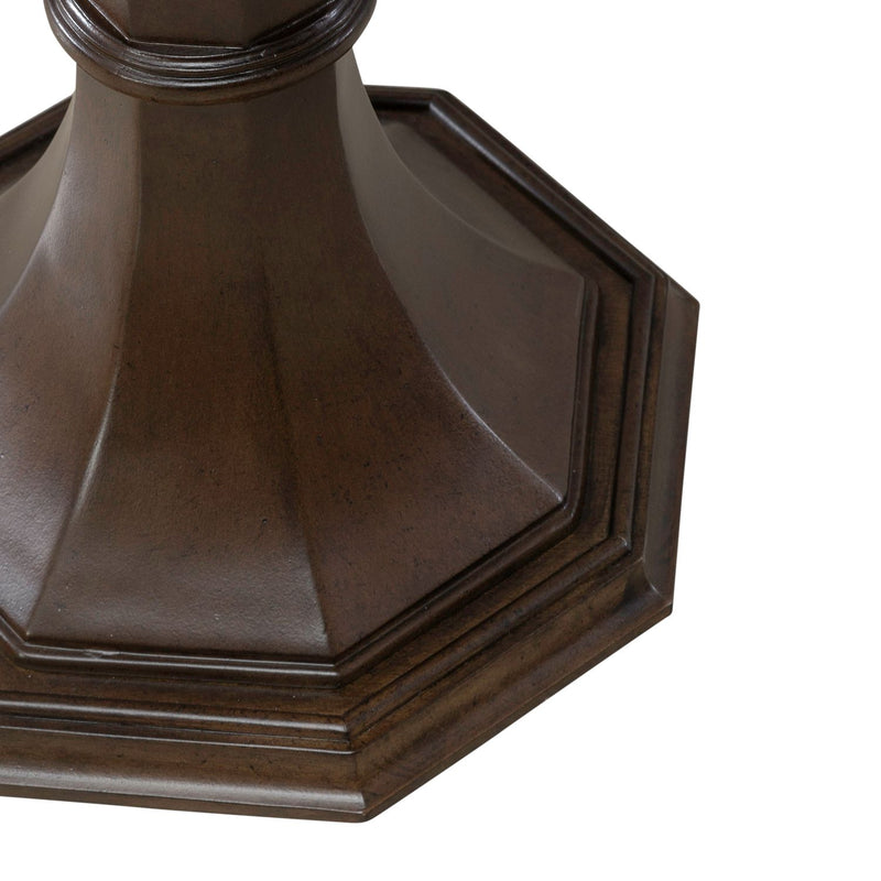 Arden Road Round Chairside Table in Satin Cherry image