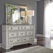 Abbey Park King California Sleigh Bed, Dresser & Mirror, Chest, Night Stand image