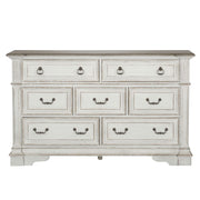 Abbey Park Drawer Dresser in Antique White image