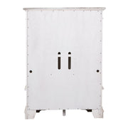 Abbey Park Mirrored Door Chest in Antique White image