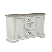 Abbey Park Buffet in Antique White image