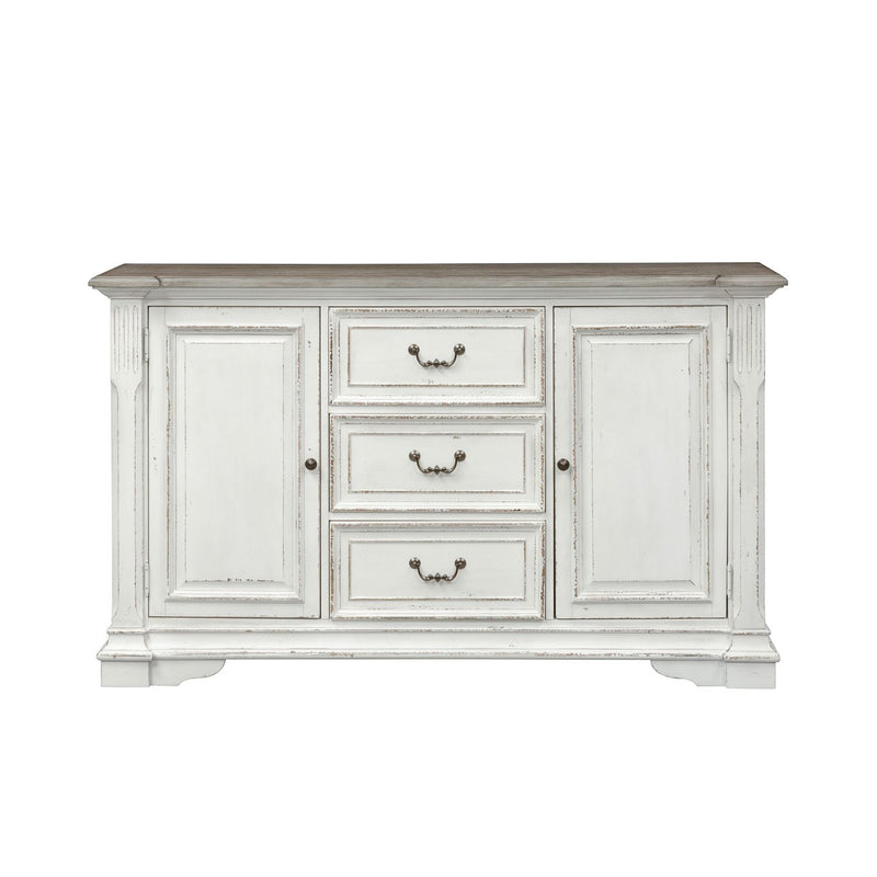 Abbey Park Buffet in Antique White image
