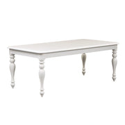 Summer House Rectangular Leg Table in Oyster White image
