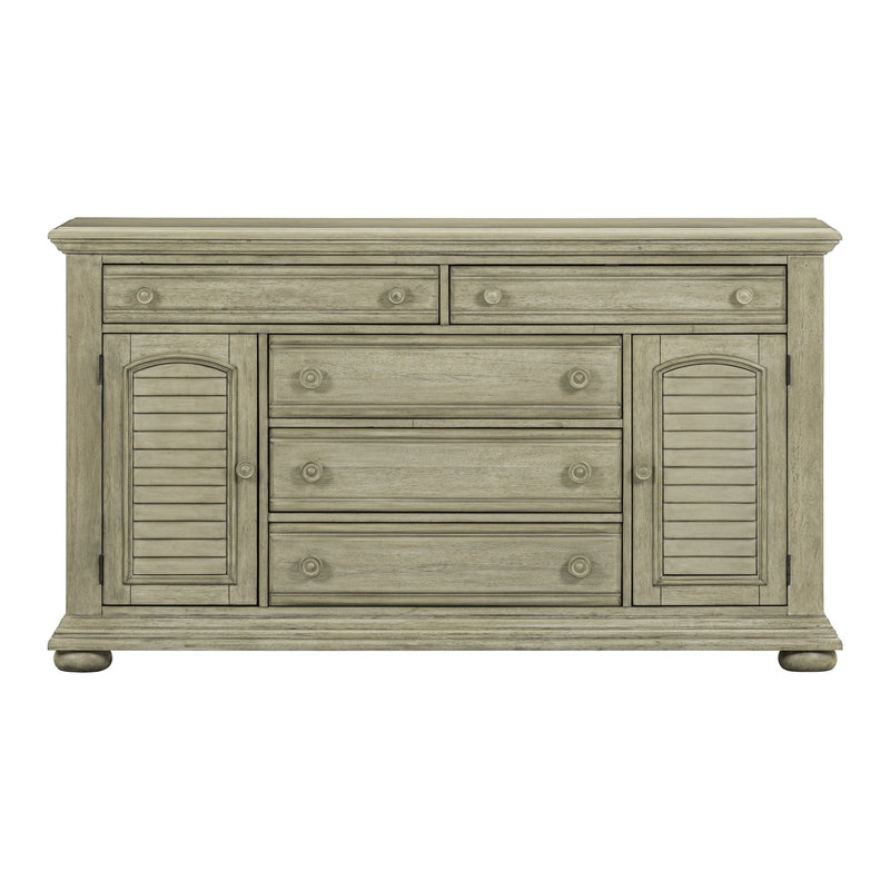 Summer House 2 Door 5 Drawer Dresser image
