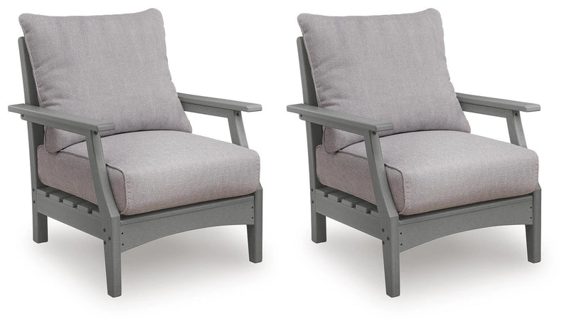 Lone View Bay Outdoor Lounge Chair with Cushion