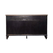 Americana Farmhouse Hall Buffet in Dusty Taupe & Black image