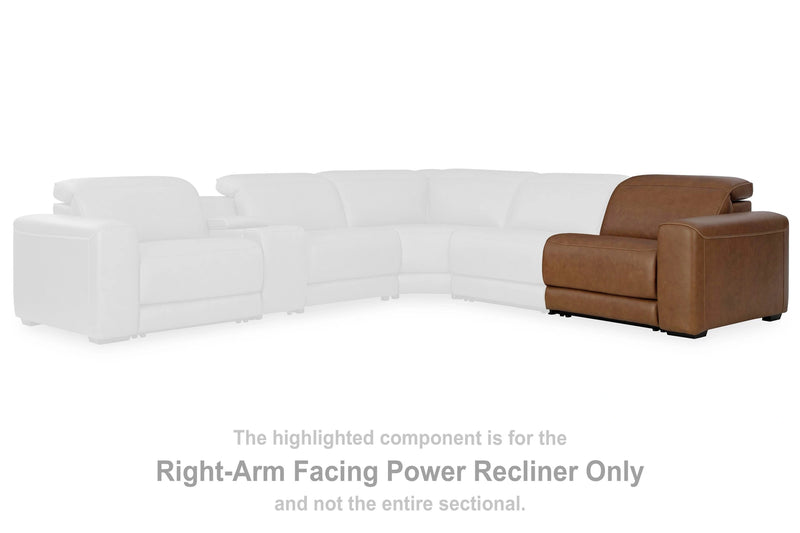 Rally-Up Power Reclining Sectional Loveseat with Console
