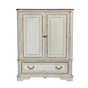 Magnolia Manor Door Chest in Antique White image